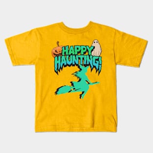 Happy Haunting Halloween Kids T-Shirt